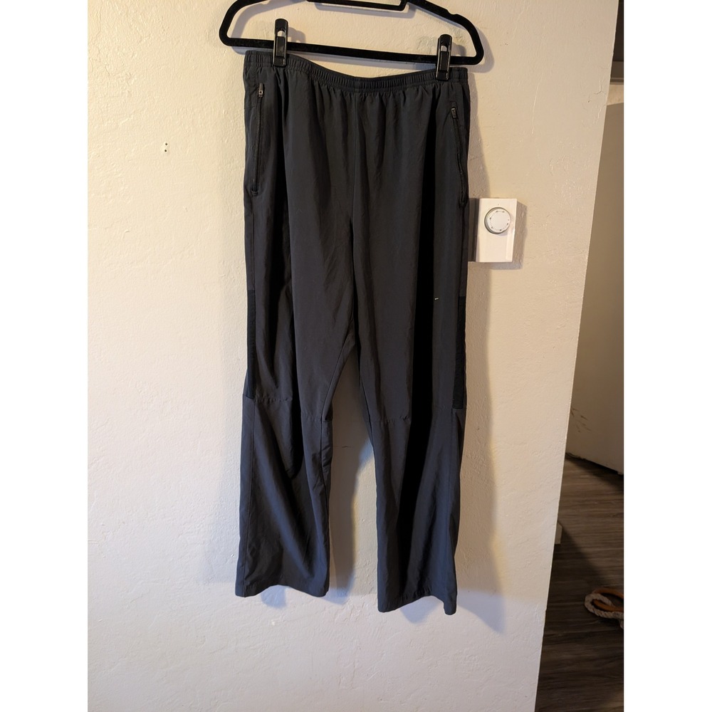 Y2K Mens Nike Track Pants size L Black